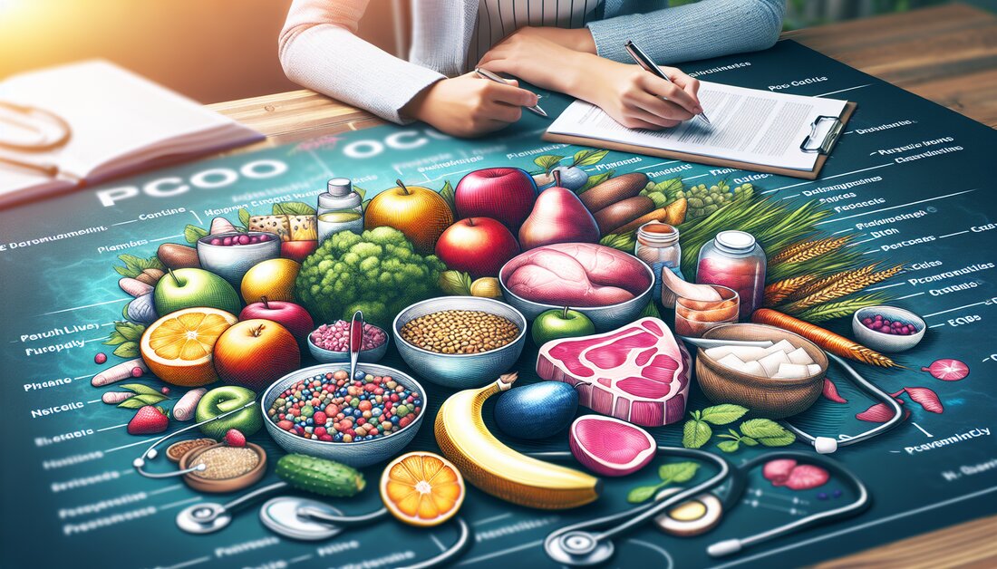 Entdecken Sie die besten Lebensmittel, um PCOS-Symptome zu bekämpfen. Erfahren Sie, welche Omega-3-Fettsäuren, Vitamin D und mehr helfen können. Ein Muss für Frauen mit PCOS.