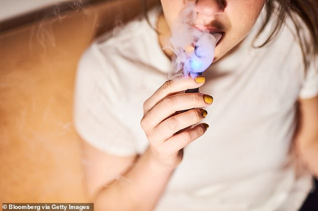 Experten warnen davor, dass Vape- und E-Zigaretten-Geräte gefährlicher sind, als manche glauben Viele Benutzer werden schließlich eine „Popcorn-Lunge“ entwickeln, eine schwere Erkrankung mit einer Sterblichkeitsrate von bis zu 95 %, sagt ein Experte E-Zigaretten- und Vape-Hersteller haben ihre Produkte oft als sicherere Alternativen zu Zigaretten vermarktet, aber Experten warnen davor, dass sie viele eigene Risiken haben Diese Geräte wurden in den letzten Jahren von den Aufsichtsbehörden im Rahmen größerer Bemühungen zur Eindämmung des Rauchens bei Teenagern unter die Lupe genommen Während einige Vape- und E-Zigaretten-Geräte als sichere Alternativen zu Zigaretten ansehen, warnen Experten, dass Benutzer die verheerende Krankheit „Popcorn-Lunge“ entwickeln …