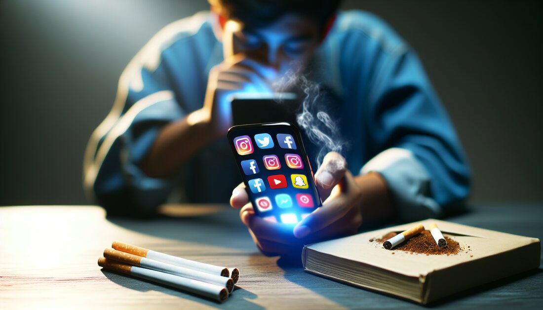 Die häufige Nutzung sozialer Medien erhöht das Risiko für Jugendliche, mit dem Tabakkonsum zu beginnen. Neue Studie zeigt besorgniserregende Zusammenhänge. #Tabak #Jugendliche #SozialeMedien