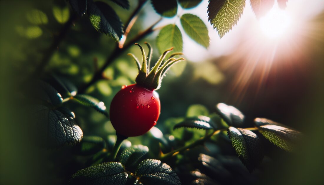 Entdecken Sie die gesundheitlichen Vorteile der Hagebutte, ihre Kultivierung im eigenen Garten und die Bedeutung als Vitamin-C-Quelle.