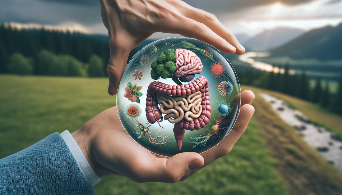 Erfahren Sie, wie Mikrobiota und naturheilkundliche Ansätze das Wohlbefinden über die Darm-Hirn-Achse fördern können.