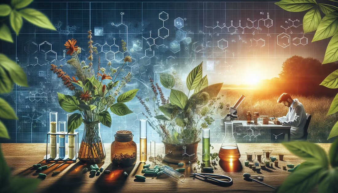 Entdecken Sie die Bedeutung von Phytochemikalien und modernen Analysemethoden in der Kräuterheilkunde für evidenzbasierte Anwendungen.