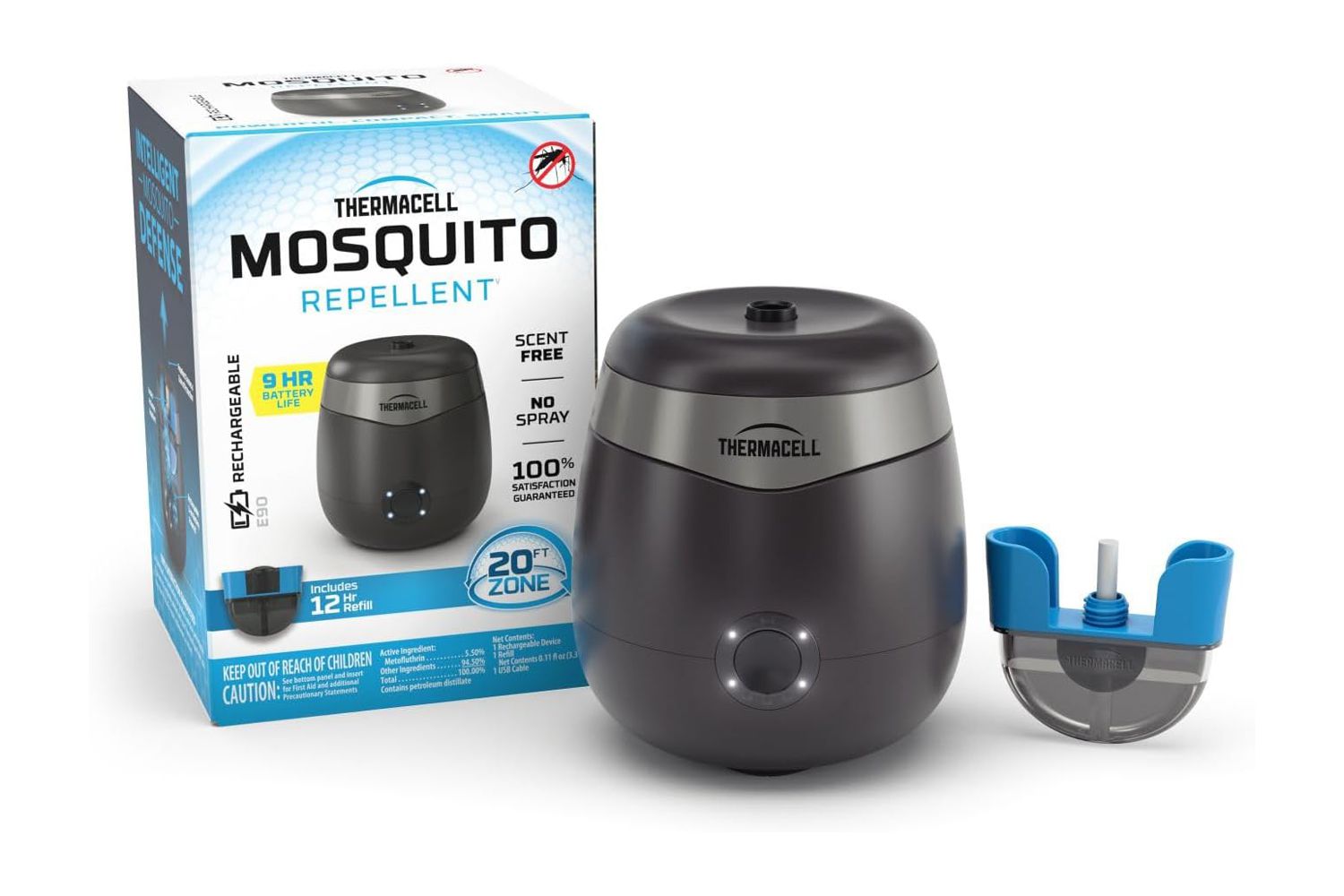 Amazon Prime Day Thermacell Mosquito Repellent E-Series wiederaufladbarer Repeller 