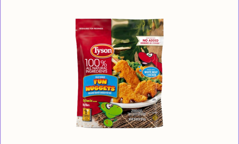 Rückruf: Tysons Chicken Nuggets in Dinosaurierform könnten Metall enthalten