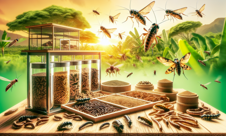 Das Potenzial von Insekten als nachhaltige Proteinquellen erschließen