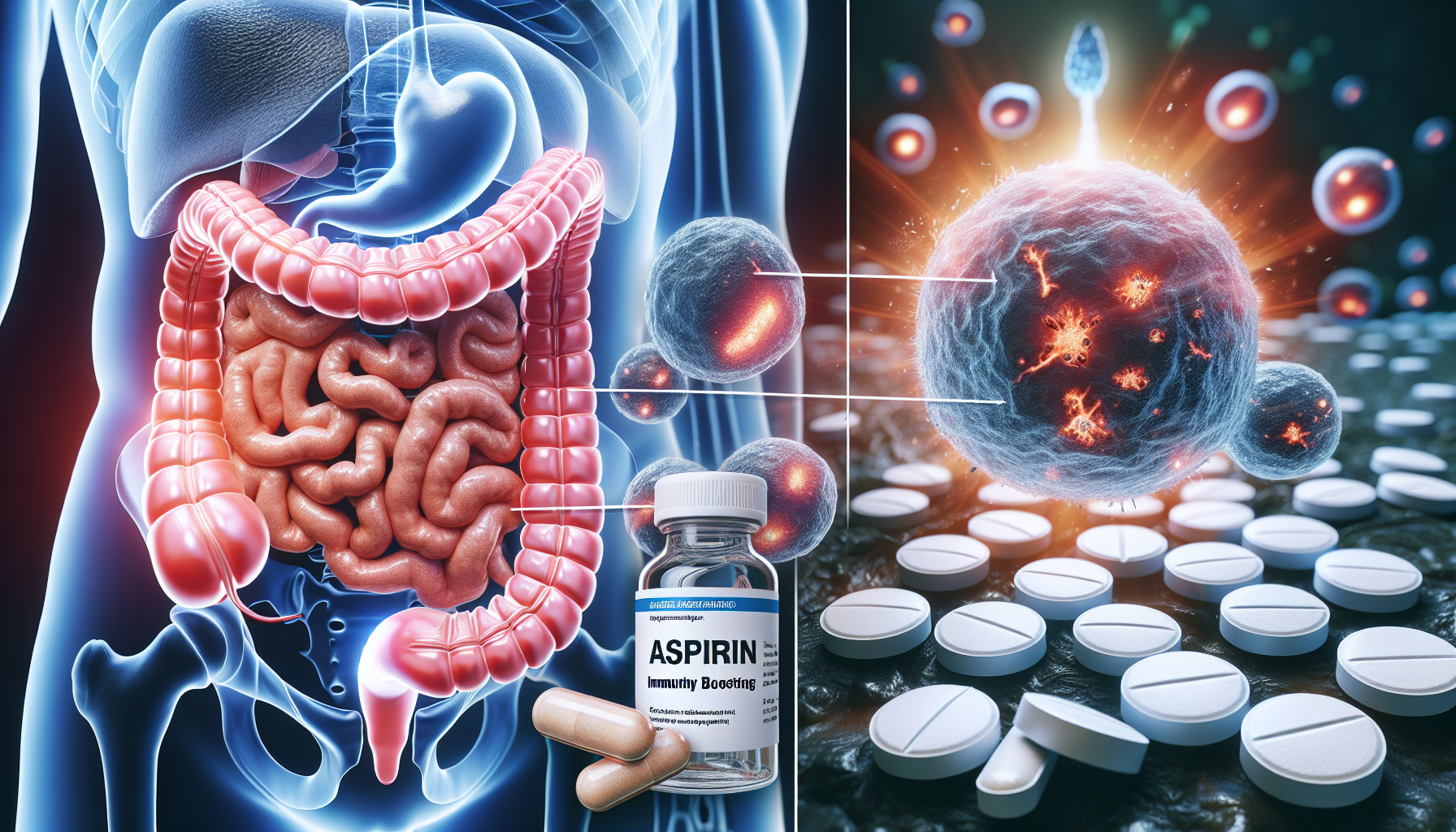 Die immunstärkende Wirkung von Aspirin bei Darmkrebs wurde aufgezeigt