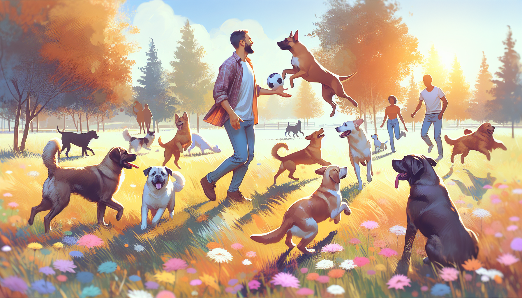 Haben Sie einen tollen Tag?  Laut Studie kann es hilfreich sein, Zeit mit Hunden zu verbringen