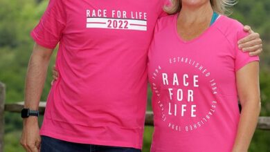 Der Abgeordnete von South West Surrey, Jeremy Hunt, und die Abgeordnete von Guildford, Angela Richardson, werden diesen Sommer am Race for Life von Cancer Research UK teilnehmen