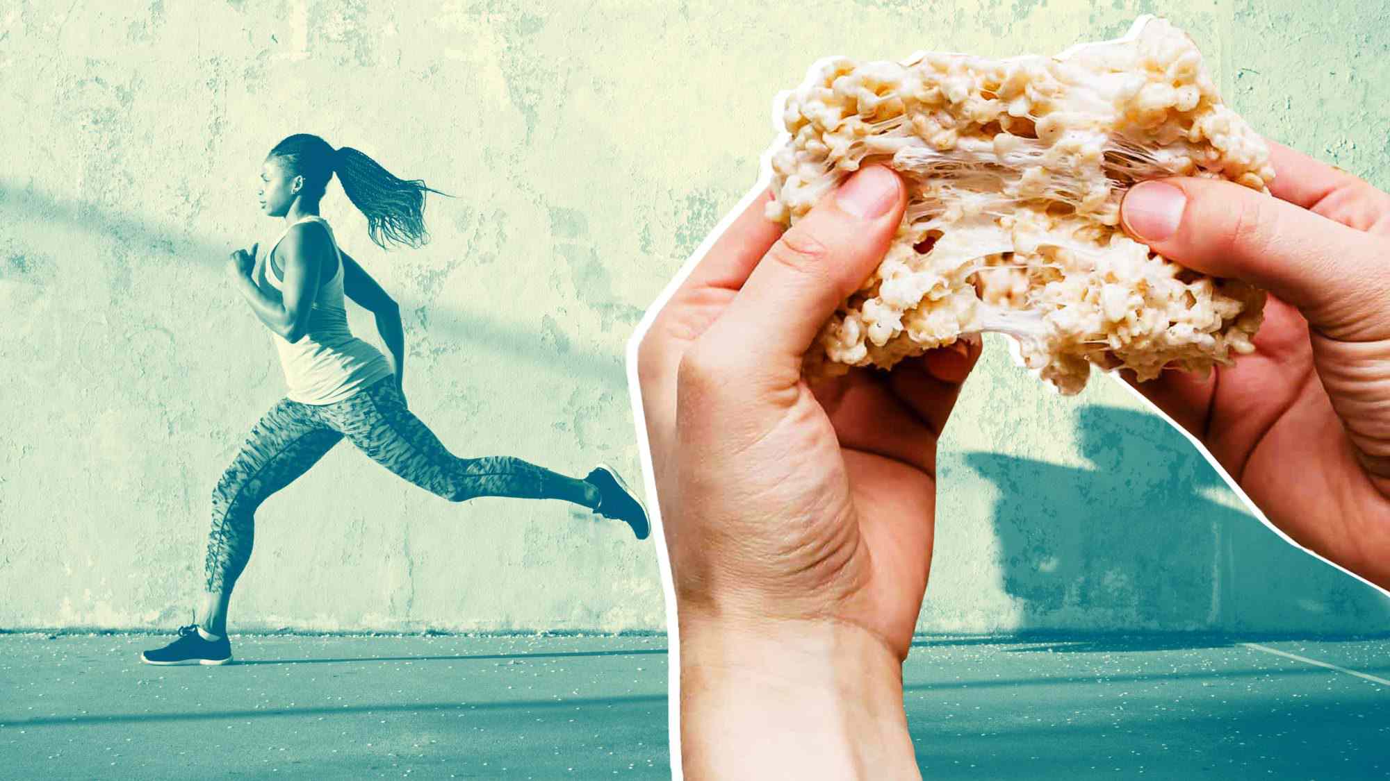 Sollten Sie Rice Krispies Treats vor dem Training essen?