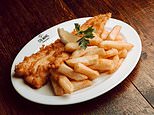Wie kalorienreich ist DEIN Lieblingsessen?  Briten glauben, dass Fish and Chips weniger als 400 hat, obwohl die tatsächliche Zahl näher bei 1.000 liegt – wie eine Umfrage zeigt, dass die Nation die Größe von Pizza, Schokolade und Wein drastisch unterschätzt