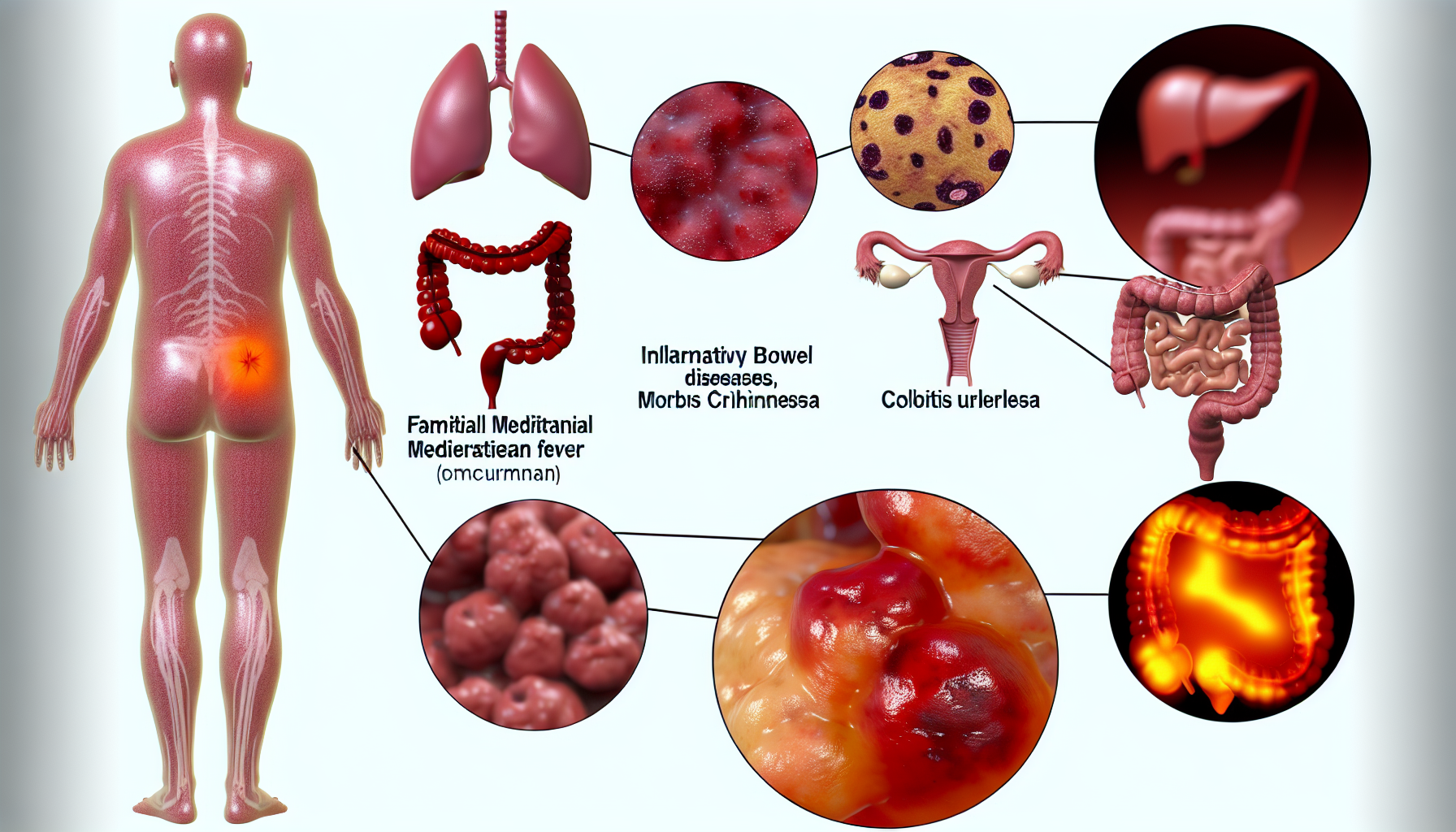 Verborgene Diagnose: Colitis bei Familiärem Mittelmeerfieber – Morbus Crohn oder Colitis ulcerosa?