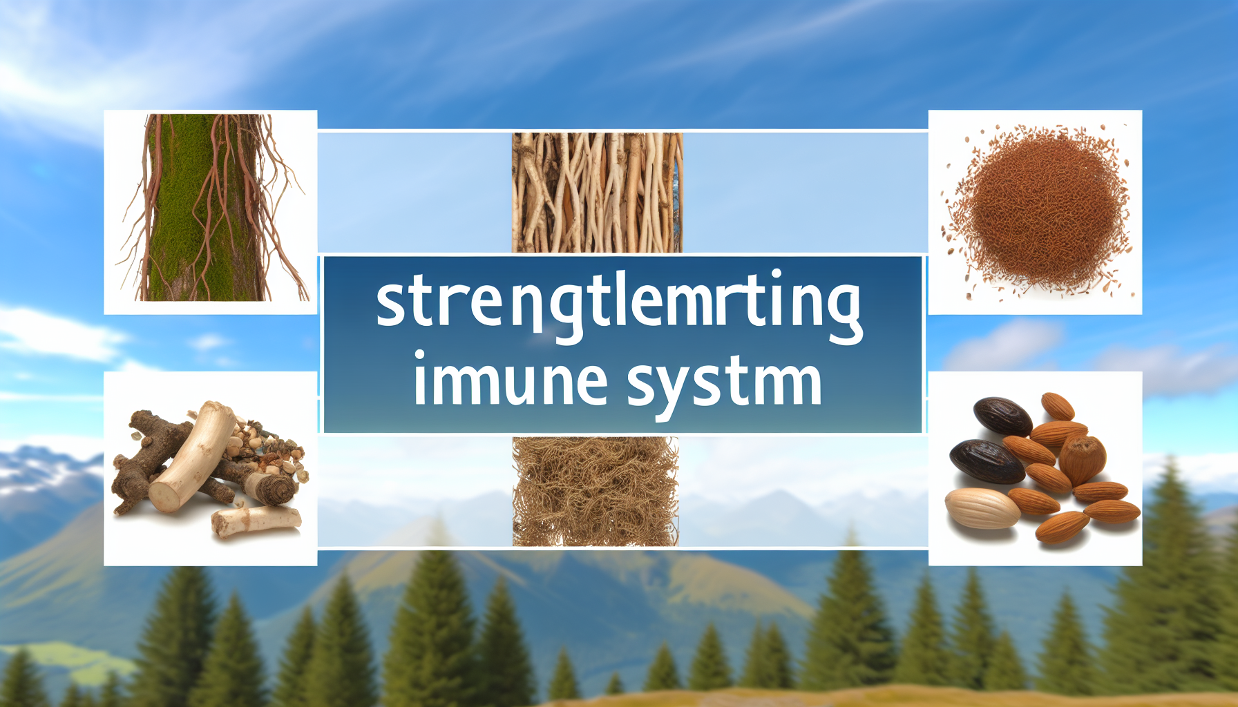 Immunsystem stärken mit Wurzeln Rinden und Samen