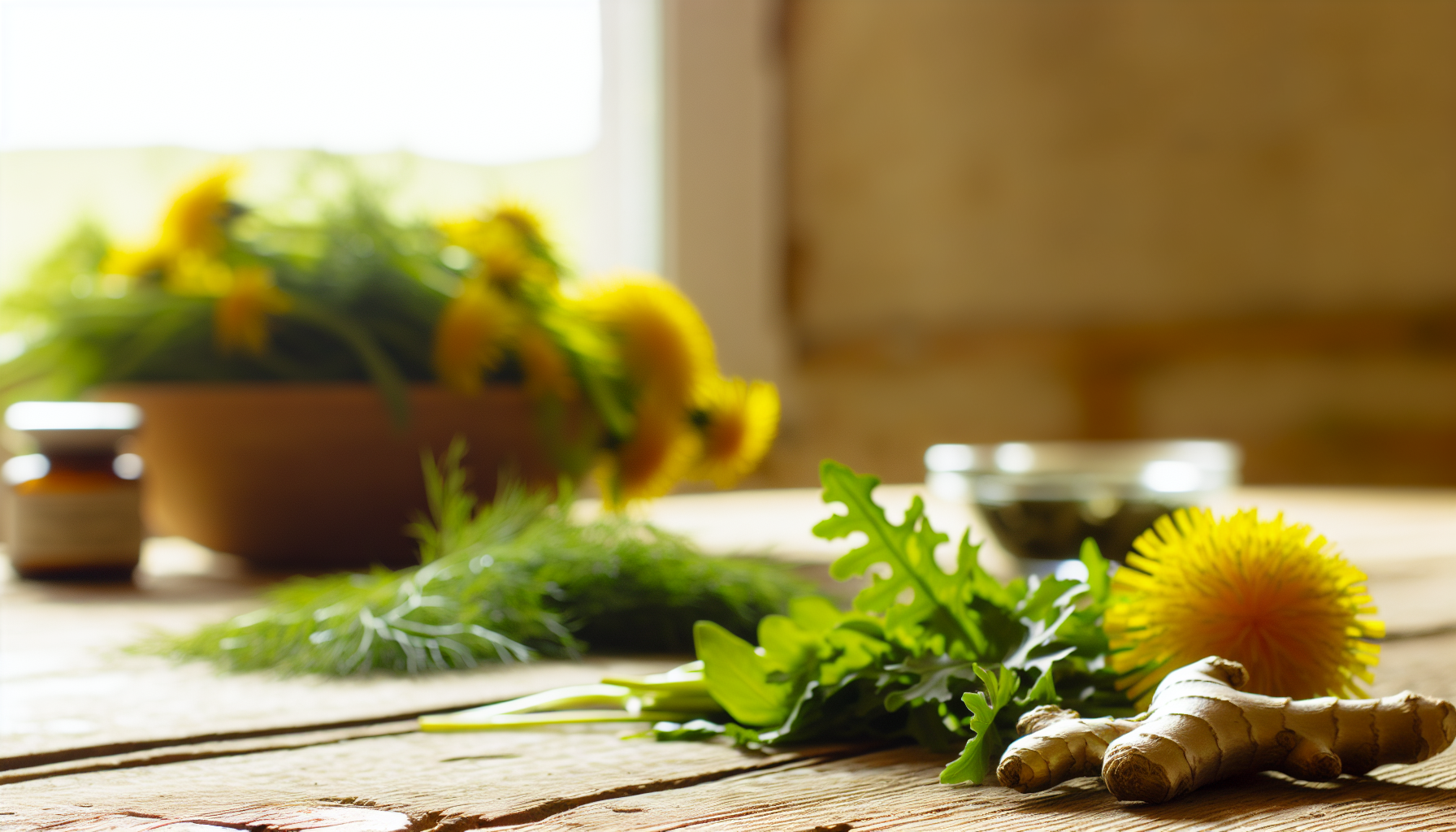 Kräuter für innere Reinigung
