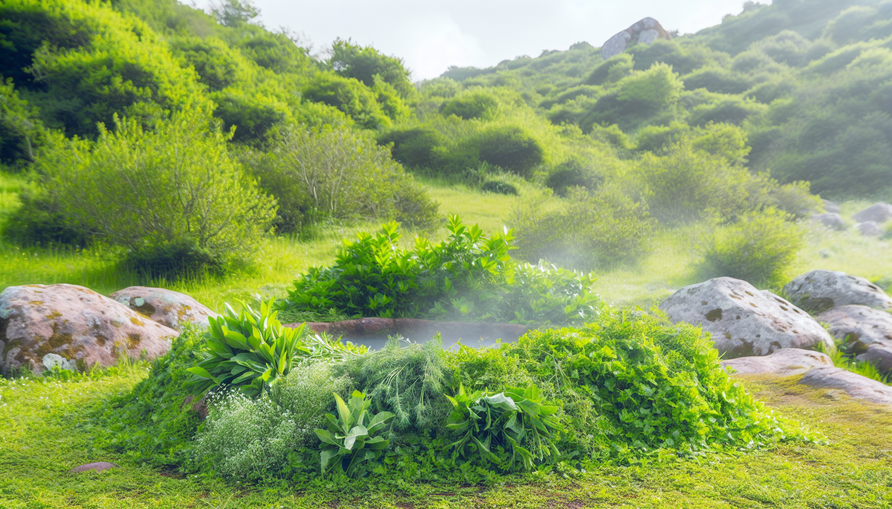 Kräuterbäder für Körper und Geist