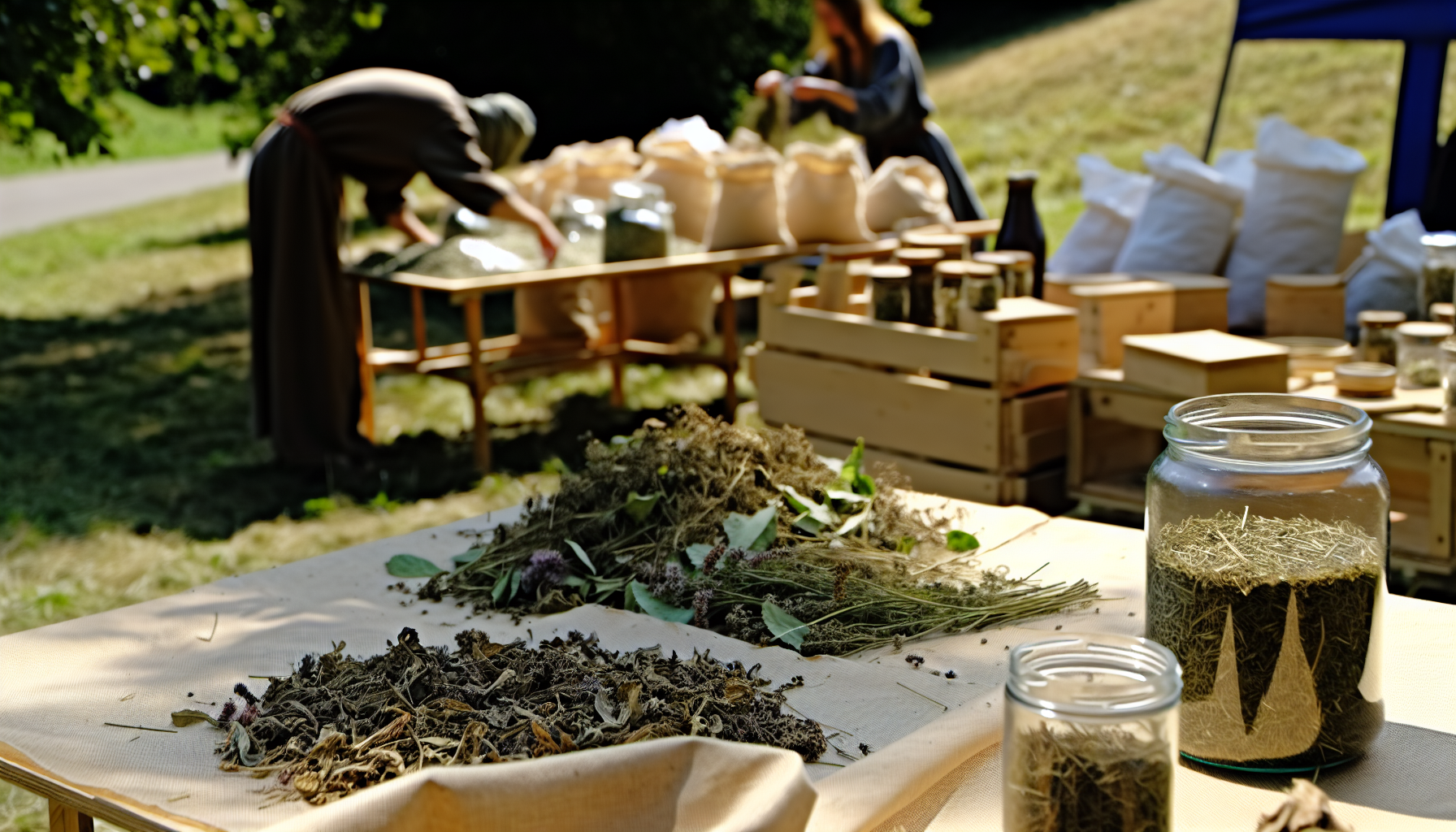 Wildkräuter richtig trocknen und lagern